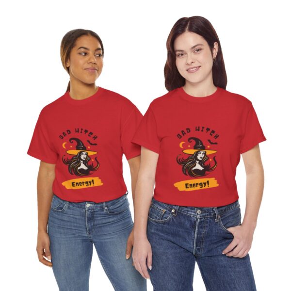 Bad Witch Energy Unisex Heavy Cotton Tee - Image 430