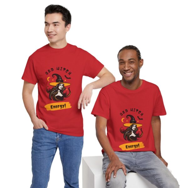Bad Witch Energy Unisex Heavy Cotton Tee - Image 431