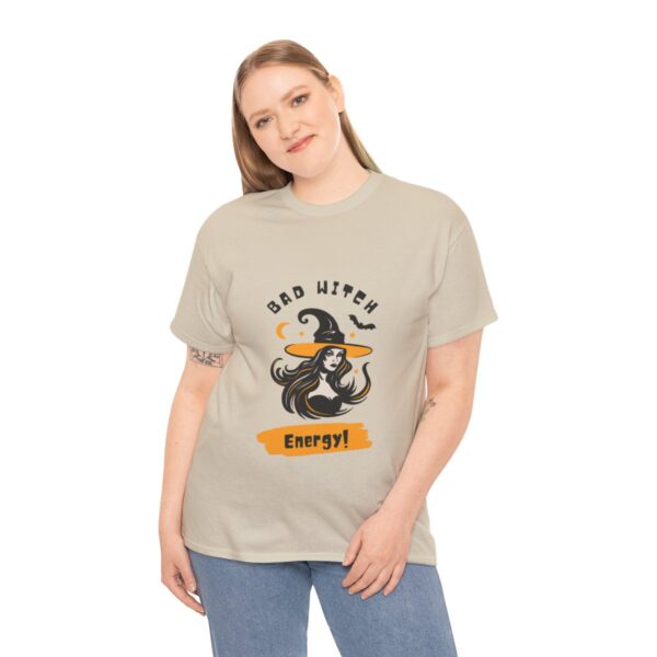 Bad Witch Energy Unisex Heavy Cotton Tee - Image 120