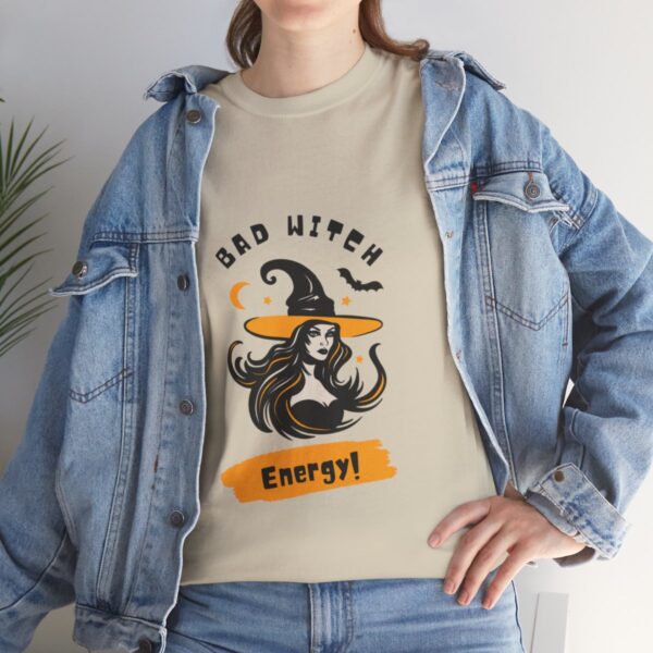 Bad Witch Energy Unisex Heavy Cotton Tee - Image 131