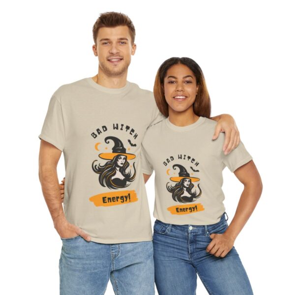 Bad Witch Energy Unisex Heavy Cotton Tee - Image 132