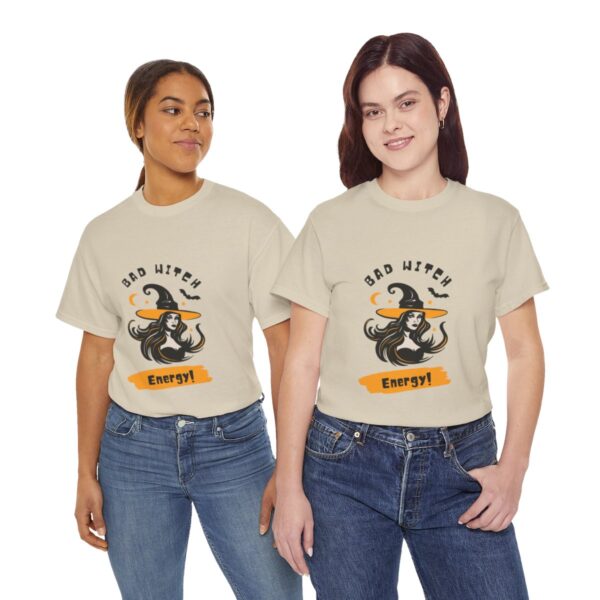Bad Witch Energy Unisex Heavy Cotton Tee - Image 133