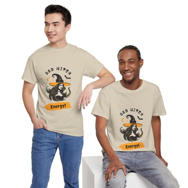 Bad Witch Energy Unisex Heavy Cotton Tee - Image 134