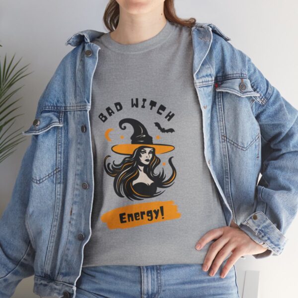 Bad Witch Energy Unisex Heavy Cotton Tee - Image 23