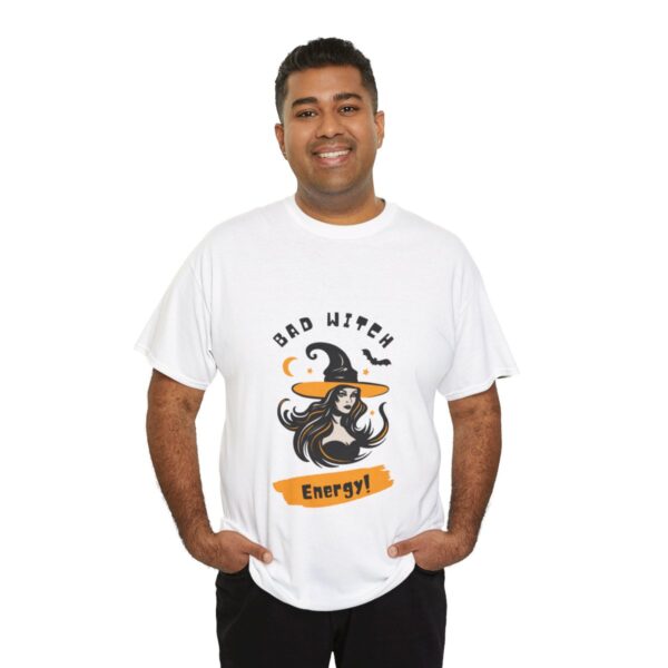 Bad Witch Energy Unisex Heavy Cotton Tee - Image 44