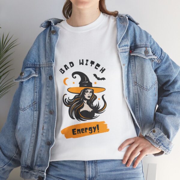 Bad Witch Energy Unisex Heavy Cotton Tee - Image 50