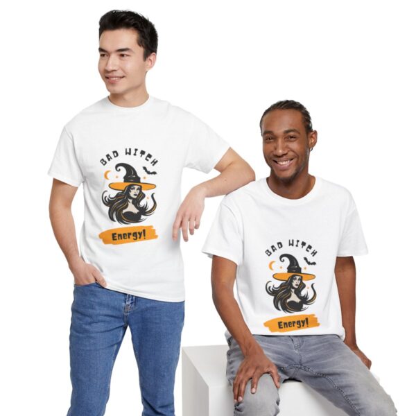 Bad Witch Energy Unisex Heavy Cotton Tee - Image 53