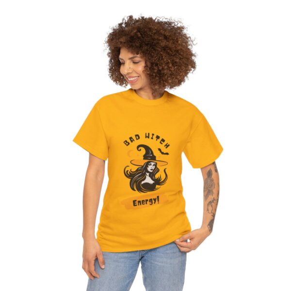 Bad Witch Energy Unisex Heavy Cotton Tee - Image 136