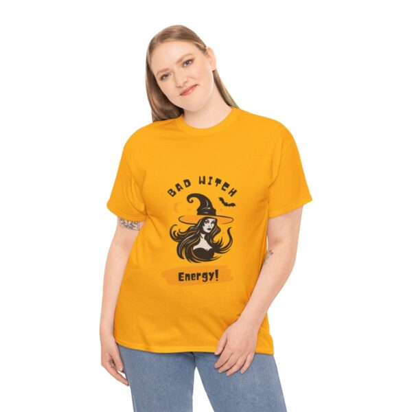 Bad Witch Energy Unisex Heavy Cotton Tee - Image 147