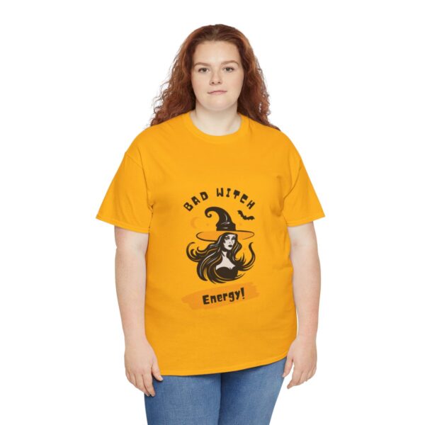 Bad Witch Energy Unisex Heavy Cotton Tee - Image 150
