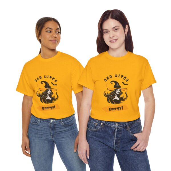Bad Witch Energy Unisex Heavy Cotton Tee - Image 160