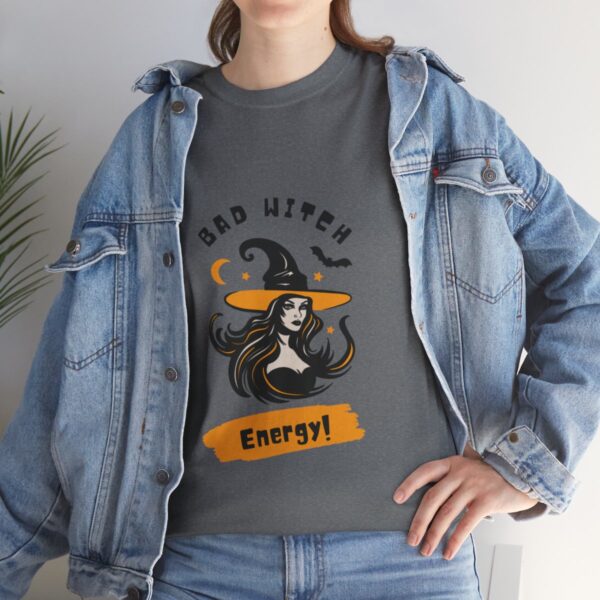Bad Witch Energy Unisex Heavy Cotton Tee - Image 320