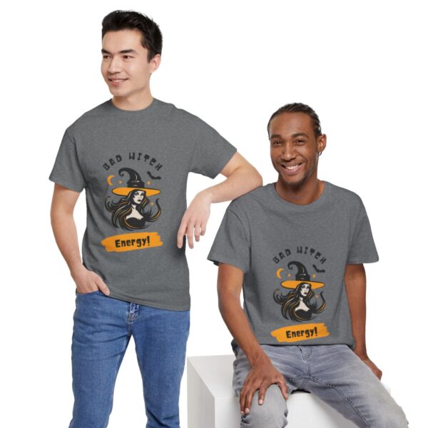 Bad Witch Energy Unisex Heavy Cotton Tee - Image 323