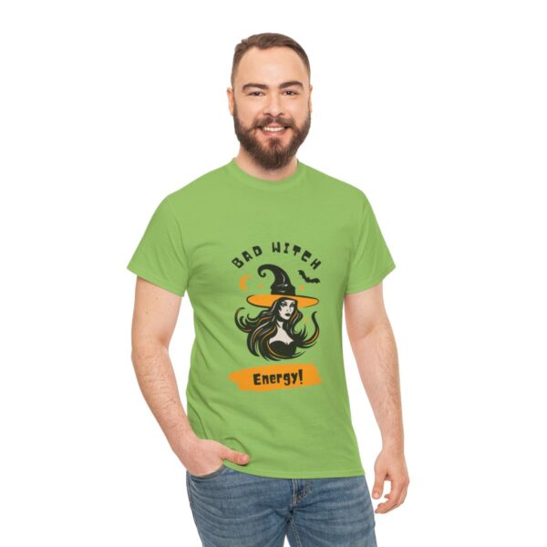 Bad Witch Energy Unisex Heavy Cotton Tee - Image 283