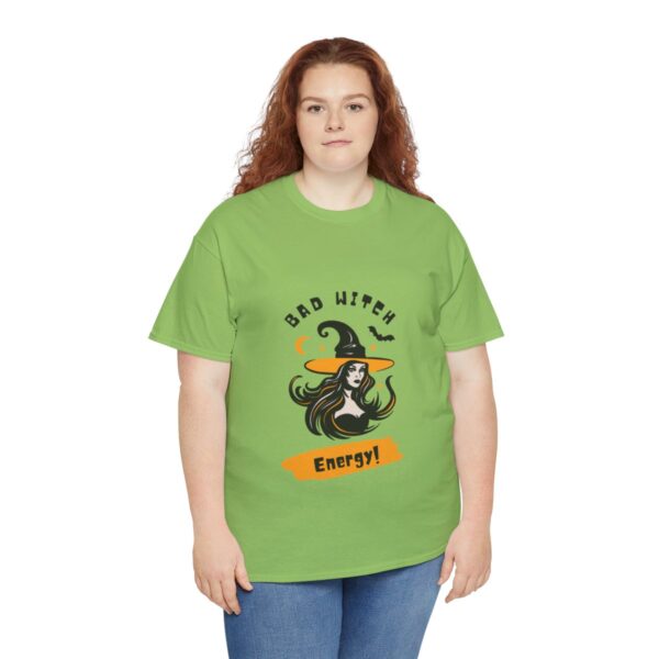 Bad Witch Energy Unisex Heavy Cotton Tee - Image 285