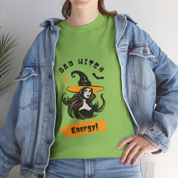 Bad Witch Energy Unisex Heavy Cotton Tee - Image 293