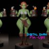18cm Goblin Girl Barmaid With SFW, NSFW And FUTA Options - Image 2