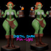 18cm Goblin Girl Barmaid With SFW, NSFW And FUTA Options