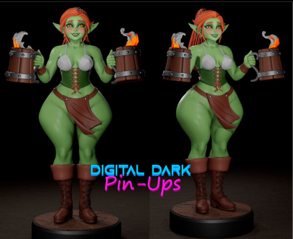 18cm Goblin Girl Barmaid With SFW, NSFW And FUTA Options